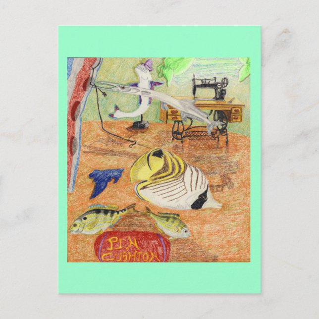 Carte Postale Le Seamstress Shop (Devant)