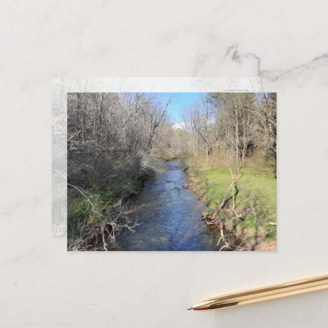 Carte Postale Le sentier des Appalaches (Devant/Arrière en situation)