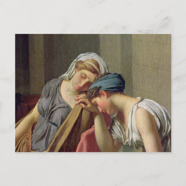 Carte Postale Le serment d'Horatii, 1784 (Devant)