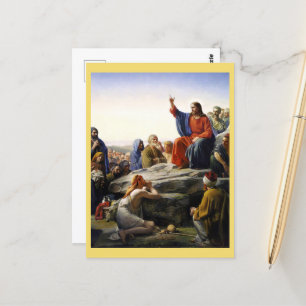 Carte Postale Le Sermon sur le Mont, religieux