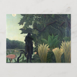 Carte Postale Le serpent charer, 1907