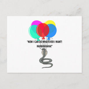 Carte Postale Le serpent volant