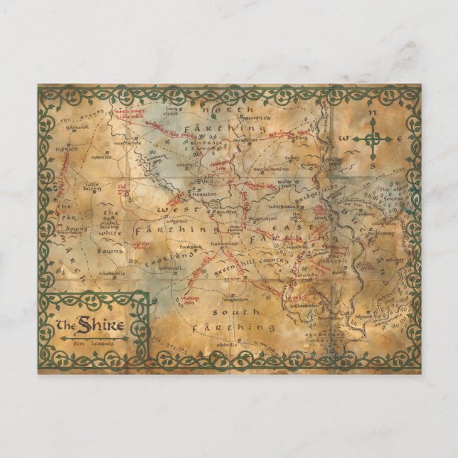 CARTE POSTALE LE SHIRE™ (Devant)