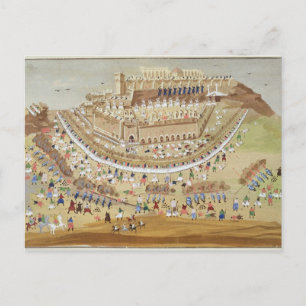 Carte Postale Le siège d'Athènes en 1827, du Pictorial Hi
