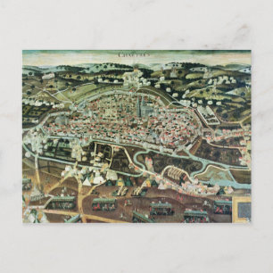 Carte Postale Le siège de Chartres en 1568