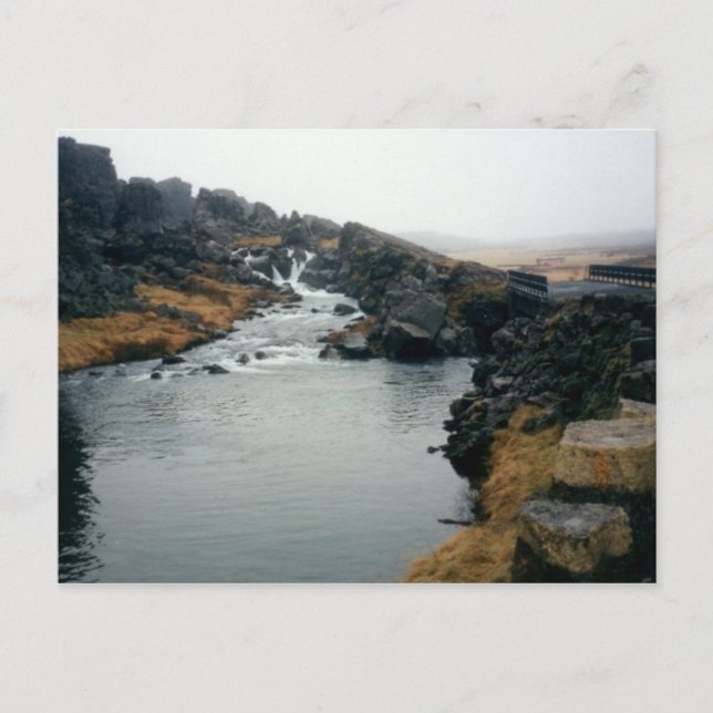 Carte Postale Le site de l'UNESCO, l'Islande (Devant)