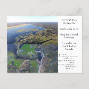 Carte Postale Le site du patrimoine mondial de l'UNESCO Budj Bim