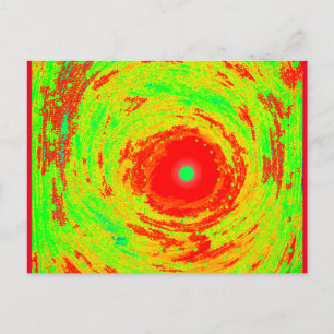 Carte Postale Le soleil rouge