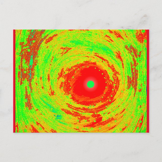 Carte Postale Le soleil rouge (Devant)