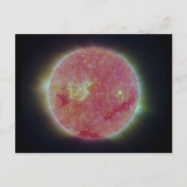 Carte Postale Le soleil ultra violet (Devant)