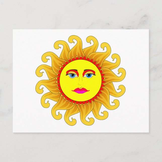 Carte Postale le solstice d'été (Devant)