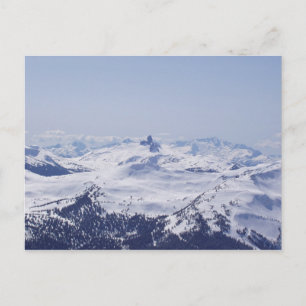 Carte Postale Le sommet de neige