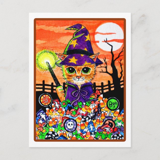 Carte Postale Le sort des bonbons (Devant)