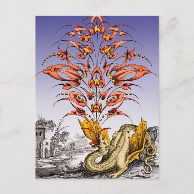 Carte Postale Le souffle du dragon (Devant)