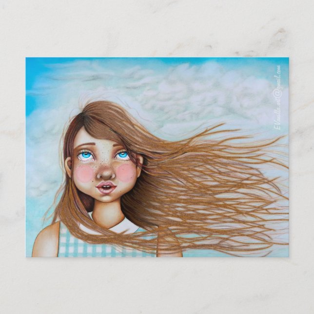 Carte Postale _Le SouNd du vent_ (Devant)