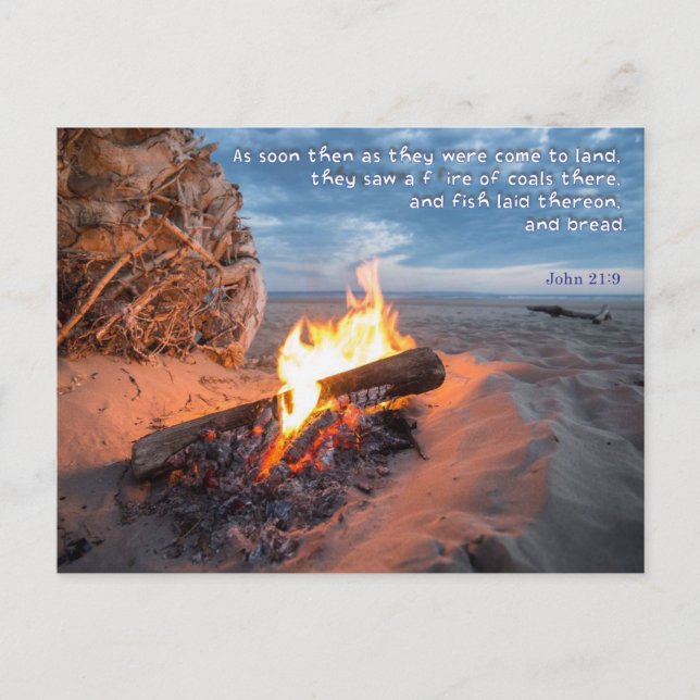 Carte Postale Le souper est prêt du Seigneur (Devant)