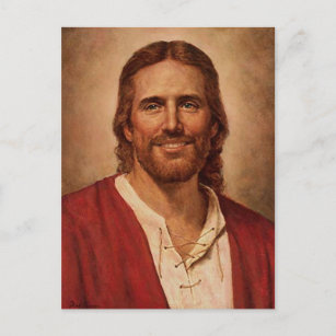 Carte Postale Le sourire amoureux de Jésus-Christ