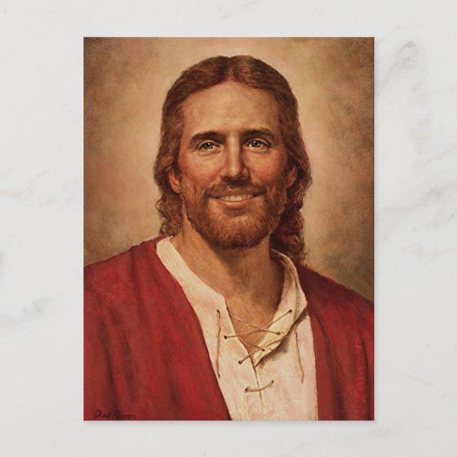 Carte Postale Le sourire amoureux de Jésus-Christ (Devant)