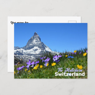 Carte Postale Le Souvenir de voyage Matterhorn Suisse