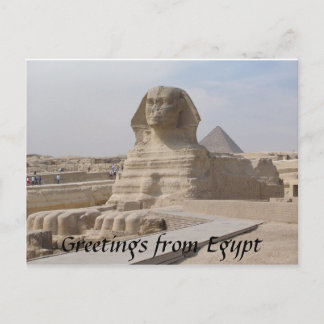 Carte Postale Le Sphinx, Le Caire