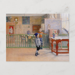 Carte Postale Le Studio Sunborn de Carl Larsson