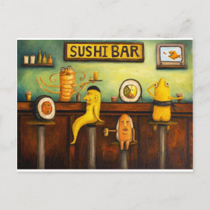 Carte Postale Le Sushi Bar