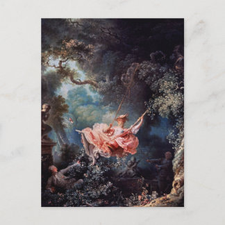 Carte Postale Le tableau de Jean-Honoré Fragonard