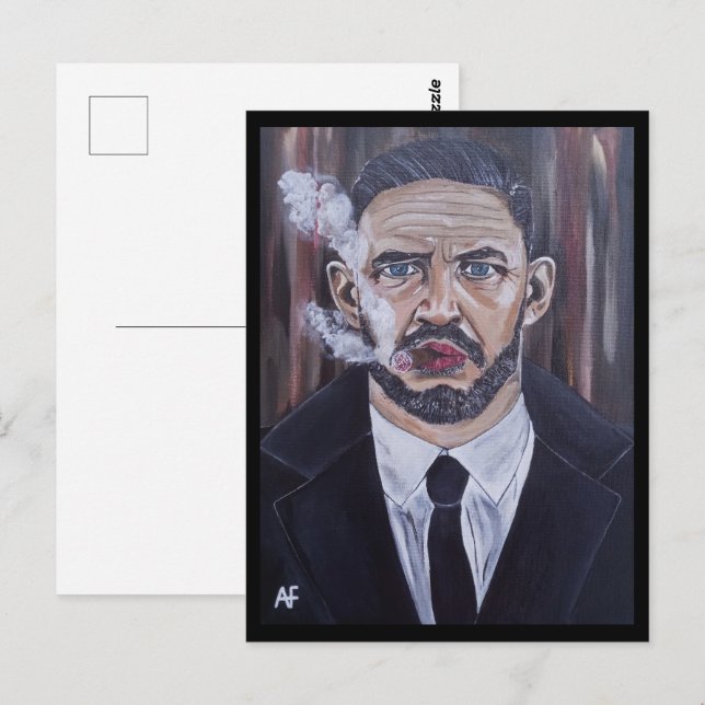 Carte Postale Le tableau de Mobster par Alfred Fox (Devant / Derrière)