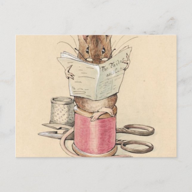 Carte Postale Le Tailor De Gloucester - Frontispiece - Beatrix (Devant)