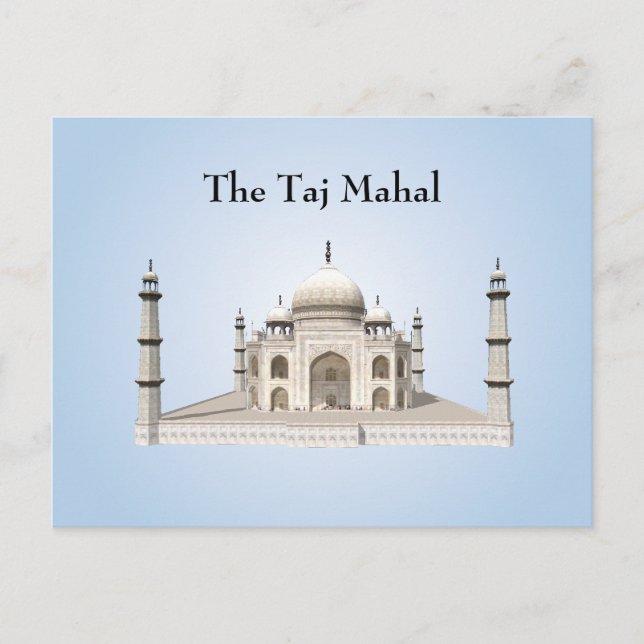Carte postale : Le Taj Mahal (Devant)