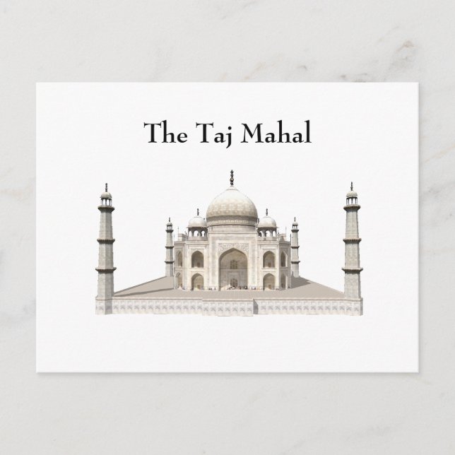 Carte postale : Le Taj Mahal (Devant)
