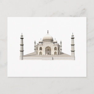 Carte Postale Le Taj Mahal : Modèle 3D :