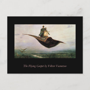 Carte Postale Le tapis volant
