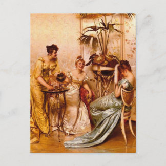 Carte Postale Le Tea Party