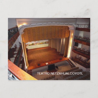 Carte Postale Le Teatro Netzahualcoyotl à Tlacotalpan