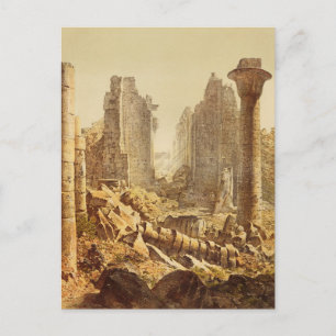 Carte Postale Le temple de Karnak en Egypte