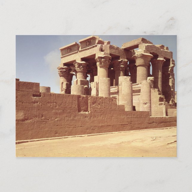 Carte Postale Le temple de Sobek et Haroeris (Devant)