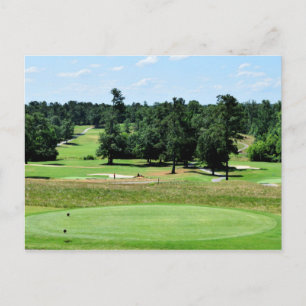Carte Postale Le terrain de golf
