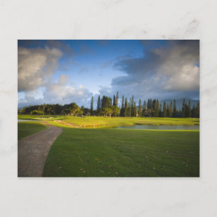 Carte Postale Le terrain de golf Makai à Princeville