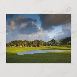 Carte Postale Le terrain de golf Makai à Princeville