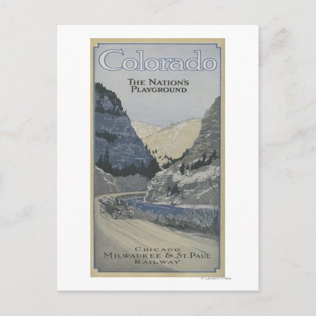 Carte Postale Le terrain de jeu de la nation (Devant)