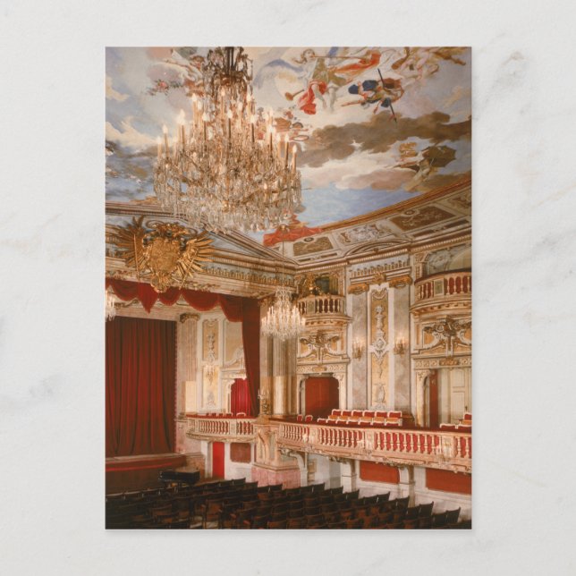 Carte Postale Le théâtre (Devant)