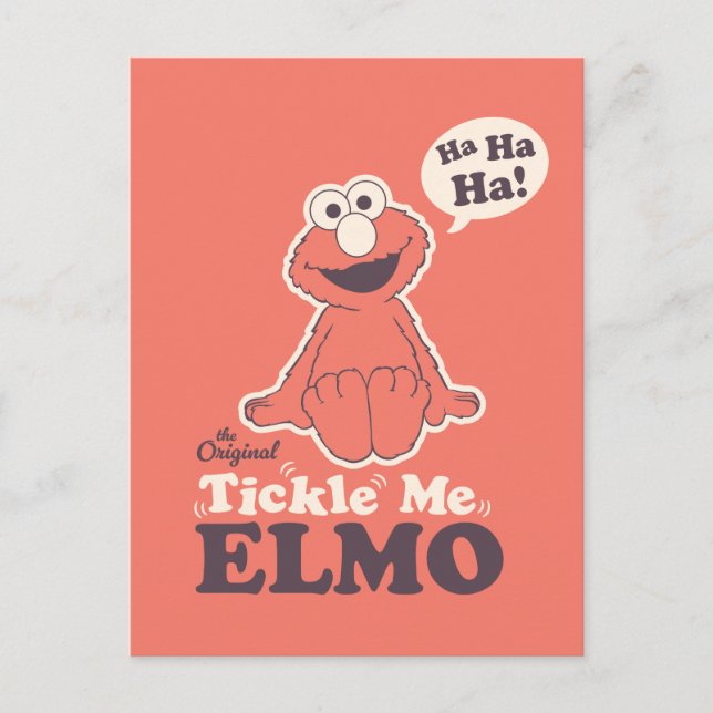 Carte Postale Le Tickle Me Elmo Original (Devant)