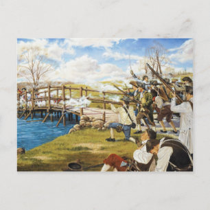 Carte Postale Le tir entendu 'autour du monde Domenick D'Andrea