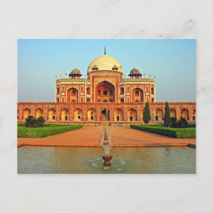 Carte Postale Le tombeau et le jardin de Humayun, Delhi, Inde