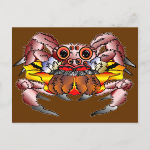 Carte Postale Le Totem Araignée