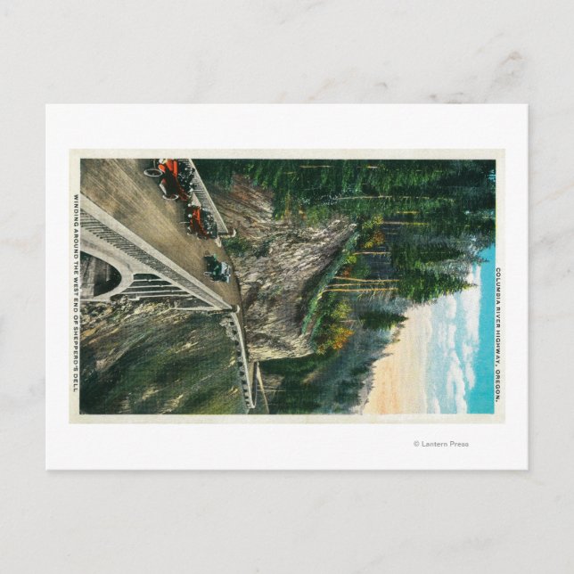 Carte Postale Le tour de West End de Shepbers Dell (Devant)