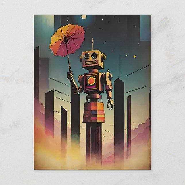 Carte Postale Le Tourisme - Ken Gage Surreal Art (Devant)