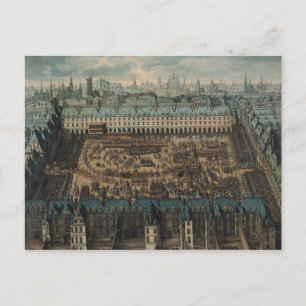 Carte Postale Le Tournoi de jousting des Chevaliers glorieux