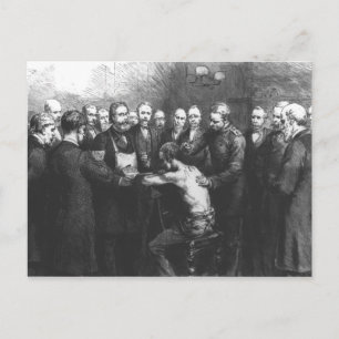 Carte Postale Le traitement de la consommation du Dr Koch